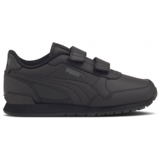 Кроссовки Puma St Runner V 3 Leather Little Kid Triple Black